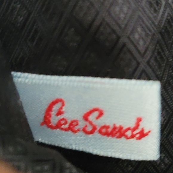 Lee Sands Vintage Eel Skin Supple Leather Shoulder Bag/Clutch Black - Picture 3 of 13